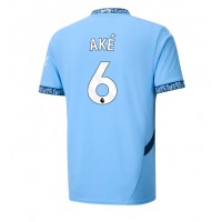 Camiseta Manchester City Nathan Ake #6 Primera Equipación 2024-25 manga corta